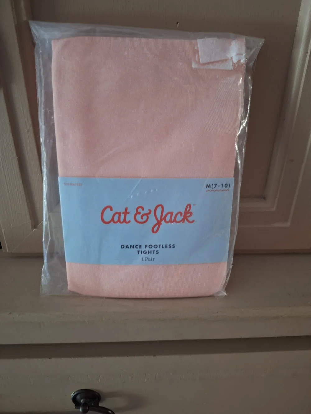 Cat & Jack Pink Dance Footless Tights Size Girls Size 7-10
